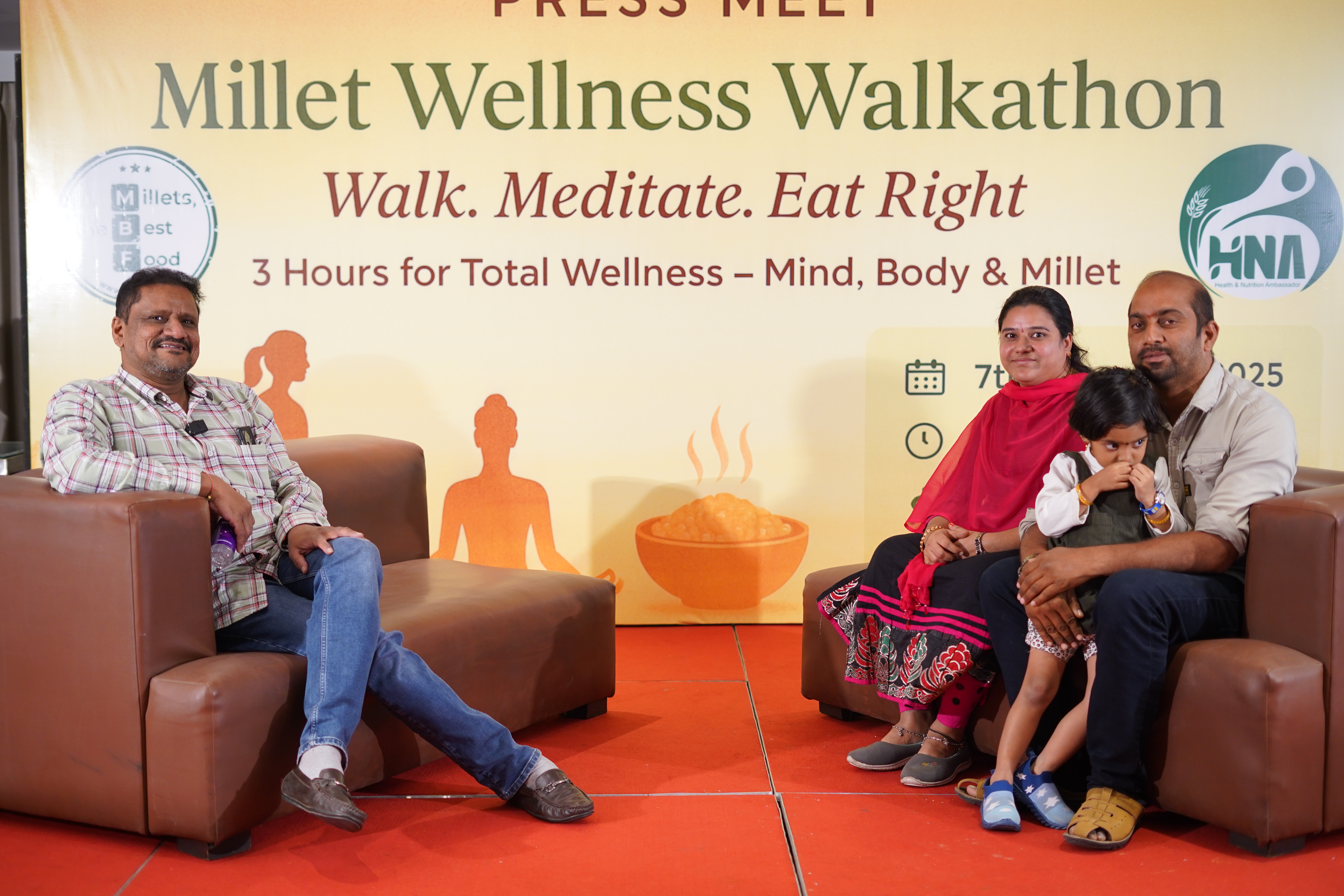 Healthy life with millets