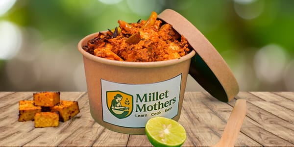 Kodo Millet Paneer Biryani